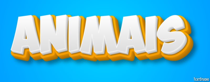 Animais Texteffekt