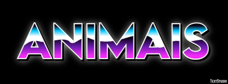 Animais Texteffekt