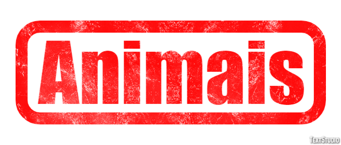 Animais Texteffekt