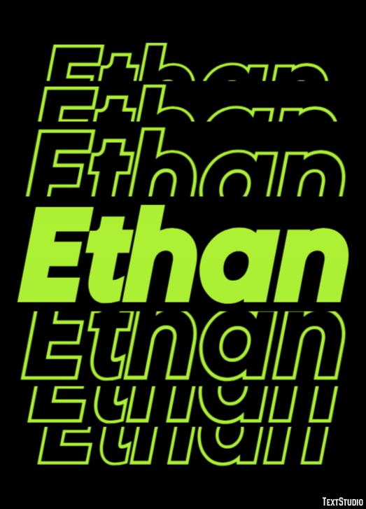 Ethan Efekt tekstowy