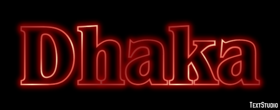 Dhaka Efekt tekstowy