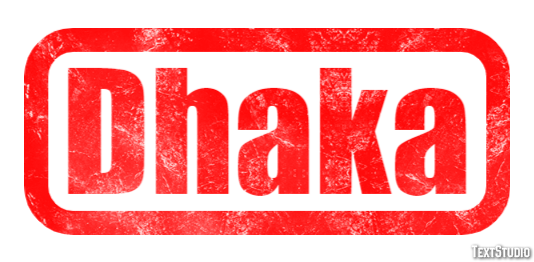 Dhaka Efekt tekstowy