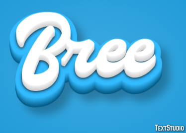 Bree Text Effect