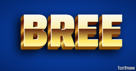 Bree Text Effect
