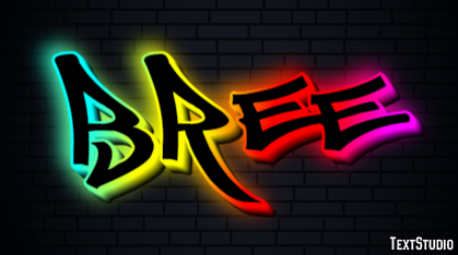 Bree Efecto de Texto