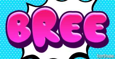 Bree Efeito de texto