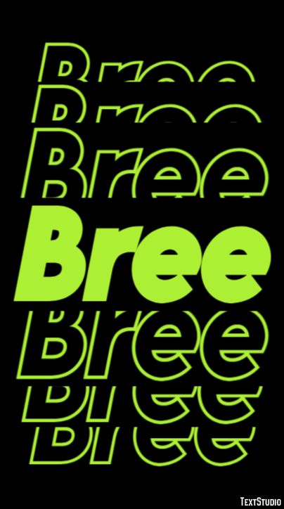 Bree Texteffekt