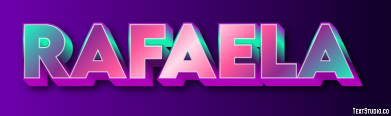 Rafaela Texteffekt