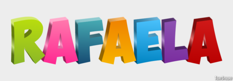 Rafaela Texteffekt