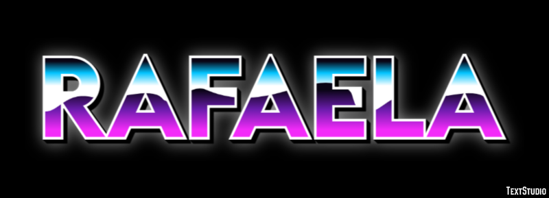 Rafaela Effetto testo