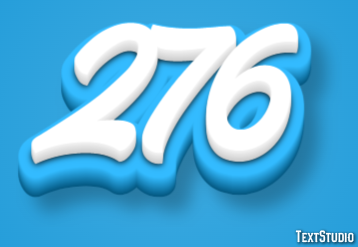 276 Text Effect