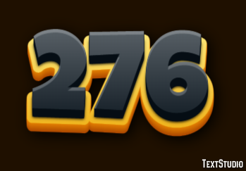 276 Text Effect