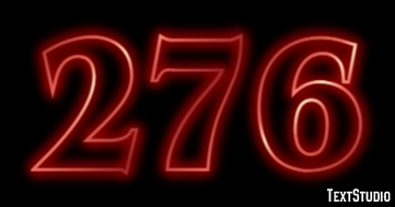276 Text Effect