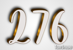 276 Text Effect