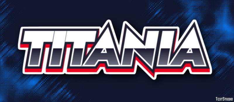 Titania Texteffekt