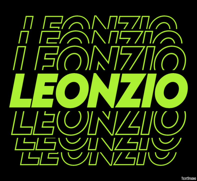 Leonzio Effetto testo