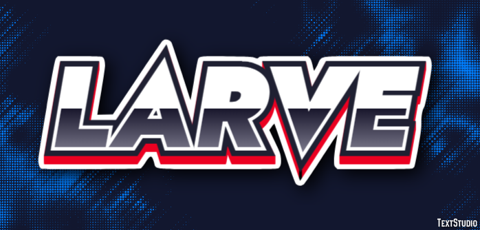 Larve Text Effect
