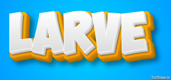 Larve Effet de Texte
