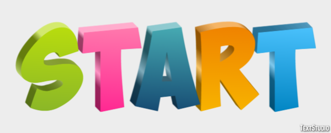 Start Text Effect