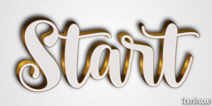 Start Text Effect