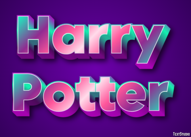 Harry Potter Metin Efekti