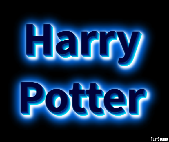 Harry Potter Metin Efekti
