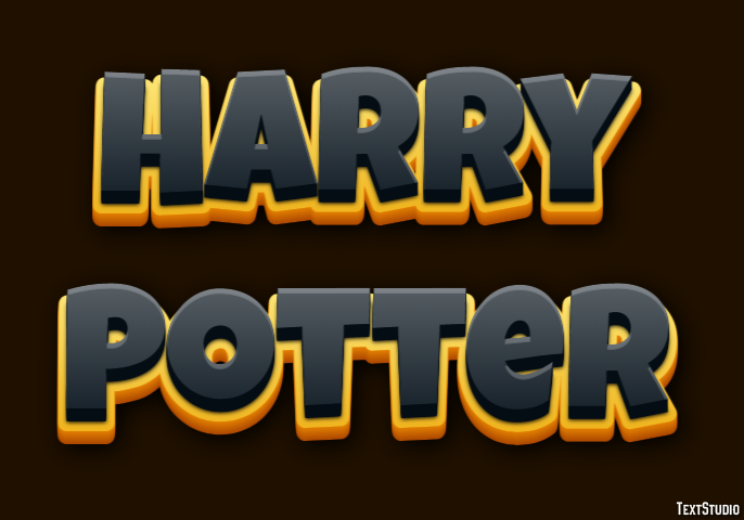 Harry Potter Efecto de Texto
