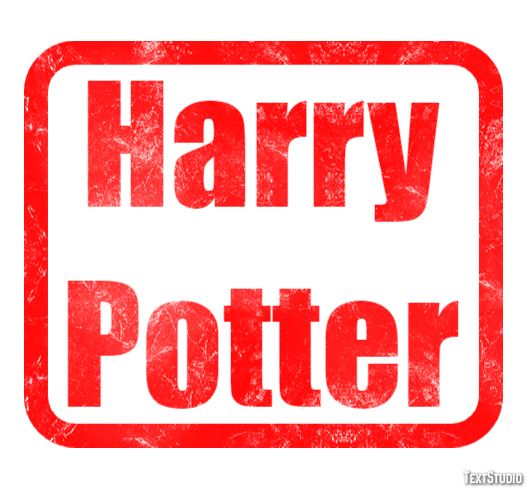 Harry Potter Metin Efekti