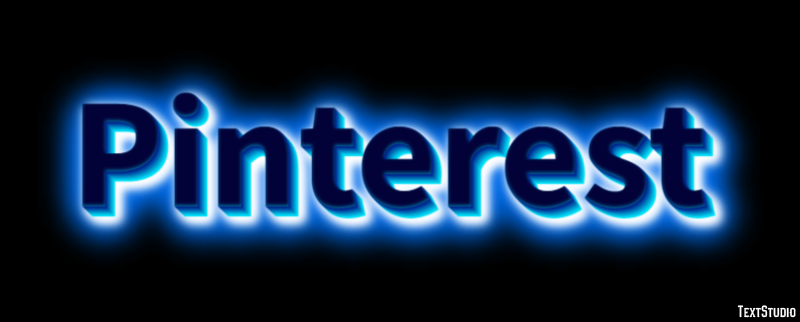 Pinterest Text Effect