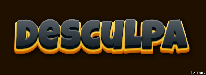 Desculpa Texteffekt