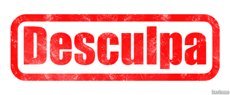 Desculpa Texteffekt