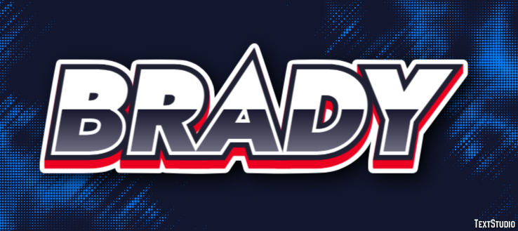 Brady テキスト効果