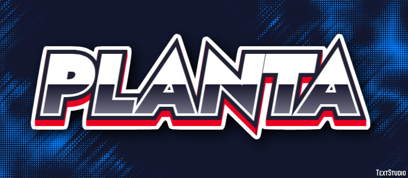 Planta Efeito de texto