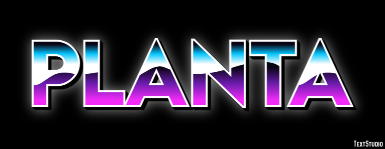 Planta Efeito de texto