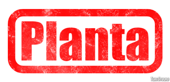 Planta Efeito do texto
