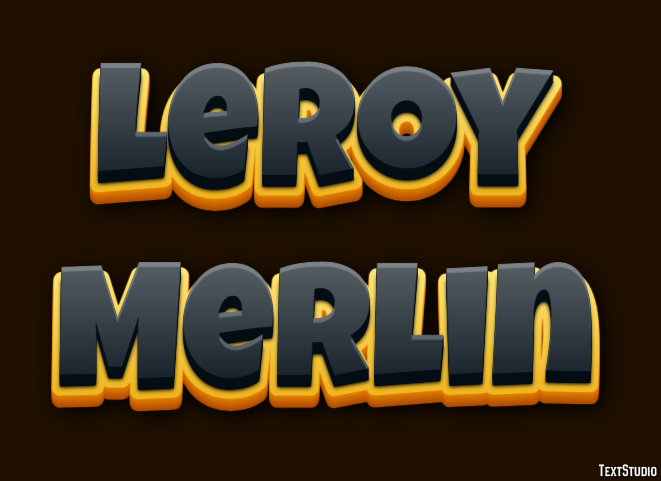 Leroy Merlin Tekst effect