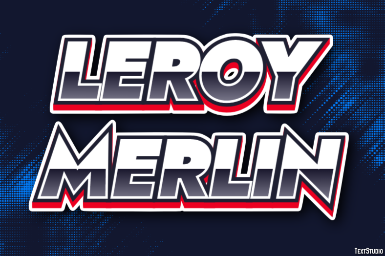 Leroy Merlin Efeito de texto