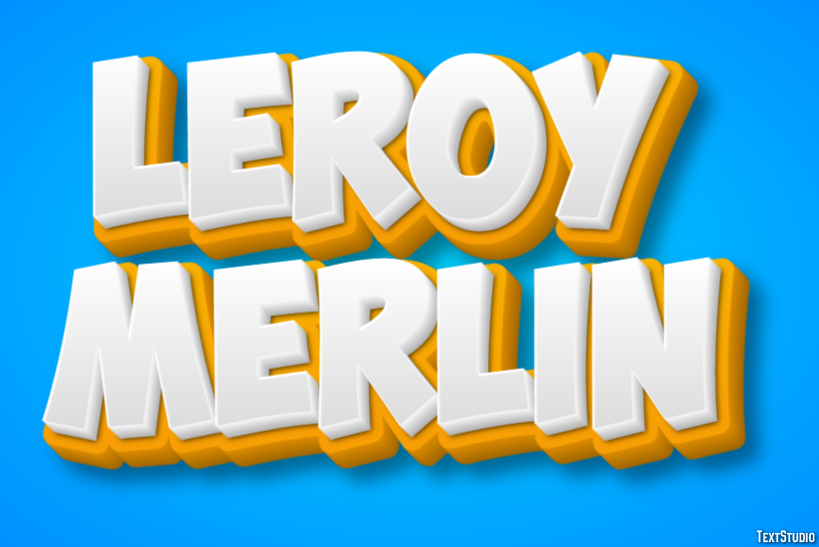 Leroy Merlin Efeito de texto