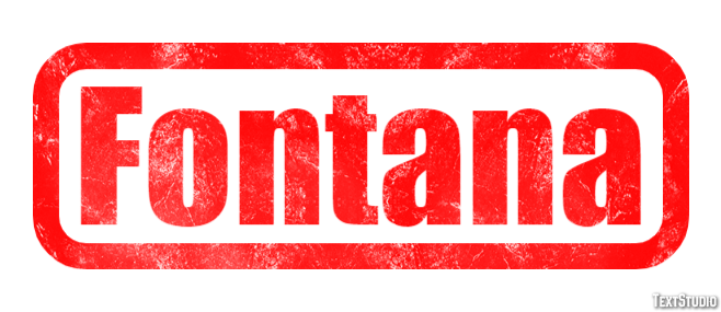 Fontana Efekt tekstowy