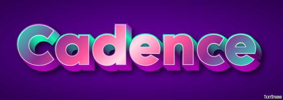 Cadence Text Effect