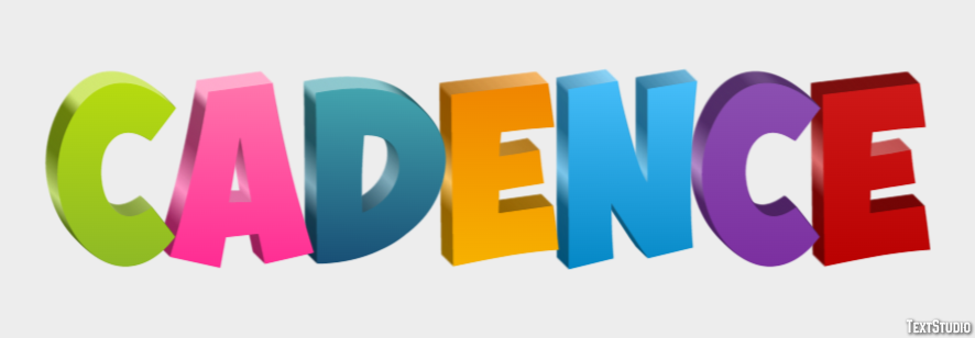 Cadence Text Effect