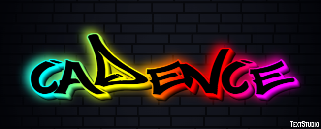 Cadence Text Effect