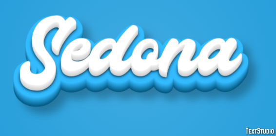 Sedona Effet de Texte