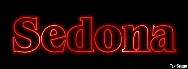 Sedona Effetto testo