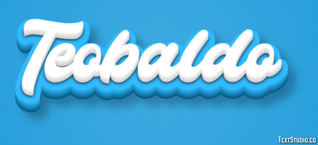 Teobaldo Effetto testo