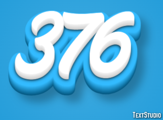 376 Text Effect