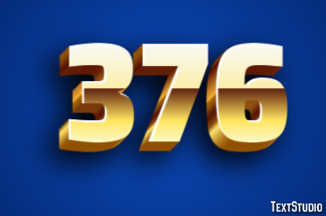 376 Text Effect