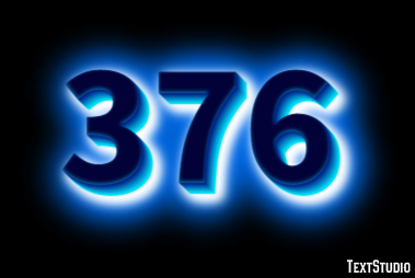 376 Text Effect