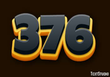 376 Text Effect