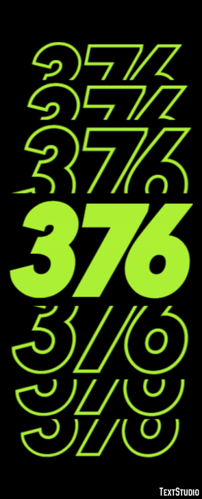 376 Text Effect